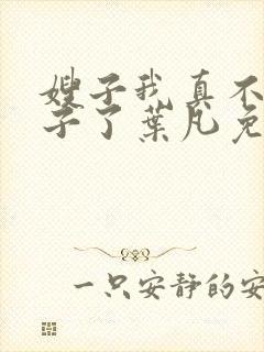 嫂子我真不是傻子了叶凡免费阅读下载
