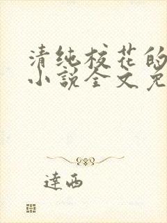 清纯校花的轶事小说全文免费阅读