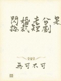 闪婚老公是亿万总裁短剧封面