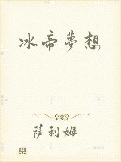 冰帝梦想封面