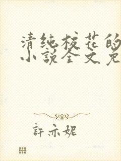 清纯校花的轶事小说全文免费阅读