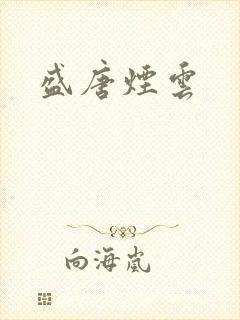 盛唐烟云