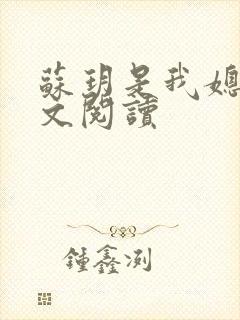苏玥是我媳妇全文阅读封面