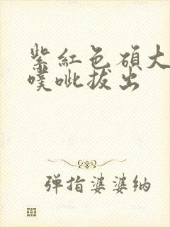 紫红色硕大噗呲噗呲拔出