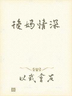 后妈情深封面