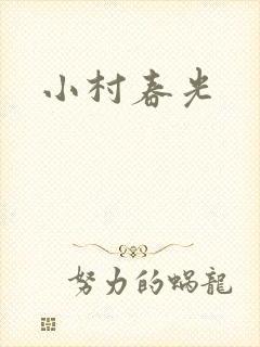 小村春光封面