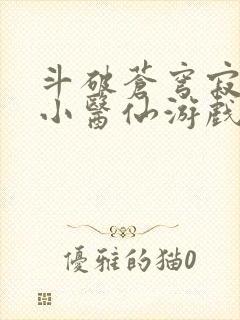 斗破苍穹寂寞的小医仙游戏世界