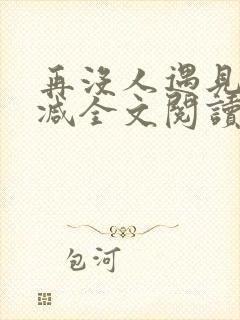 再没人遇见无删减全文阅读