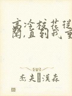 高冷校花从无绯闻,直到我重生全文在线阅读封面