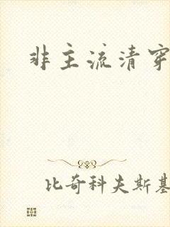 非主流清穿