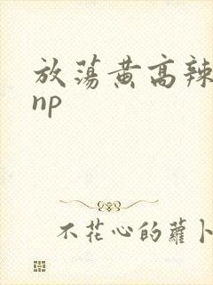放荡黄高辣h文np