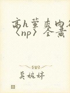 高h荤爽肉欲文〈np〉全黄封面
