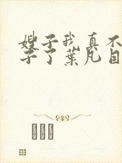 嫂子我真不是傻子了叶凡目录封面