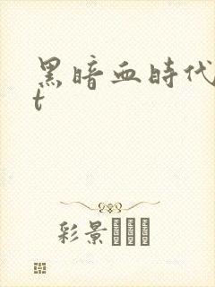 黑暗血时代txt