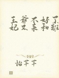 王爷不好了,王妃又来和离了