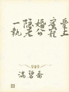 一隐婚蜜爱:偏执老公宠上瘾