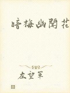暗梅幽闻花