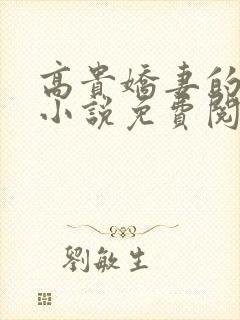 高贵娇妻的秘密小说免费阅读