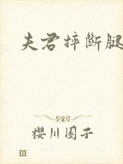 夫君摔断腿后