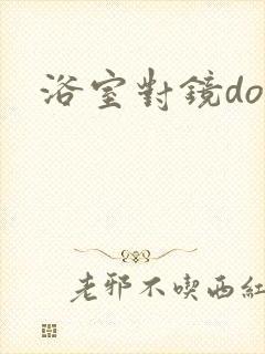 浴室对镜doi