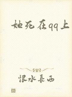 她死在qq上封面