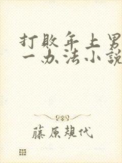 打败年上男的唯一办法小说txt