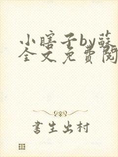 小瞎子by苏软全文免费阅读