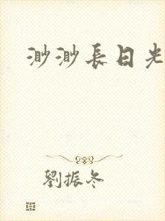 渺渺长日光阴封面
