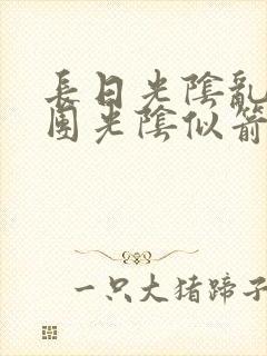 长日光阴乱作一团光阴似箭笔渺