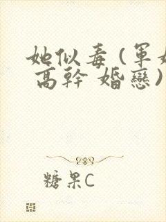 她似毒 (军婚 高干 婚恋)完结