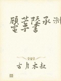 顾芒陆承洲小说电子书