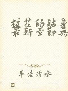 校花的贴身高手最新章节无弹窗