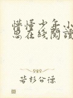 懵懂少年小说沈思在线阅读
