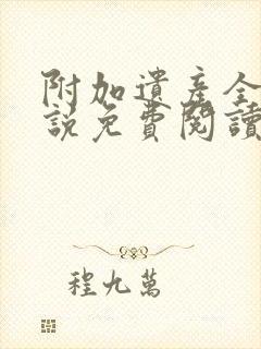 附加遗产全文小说免费阅读未删减