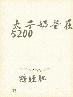 太子奶爸在花都5200