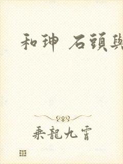 和珅 石头与水
