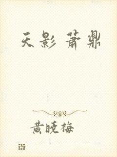 天影 萧鼎封面