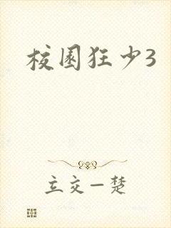 校园狂少3