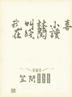 我叫林小喜小说在线阅读