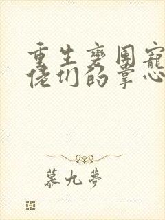 重生变团宠,大佬们的掌心宝