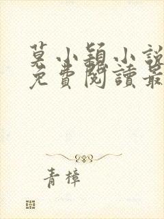 莫小颖小说全文免费阅读最新章节封面