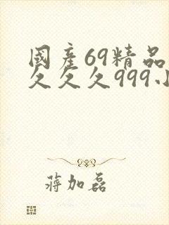 国产69精品久久久久999小说