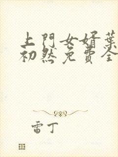 上门女婿叶辰萧初然免费全文阅读