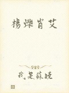杨烁肖艾