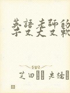 英语老师的小兔子又大又软封面