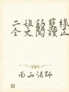二姐的孽缘小说全文阅读正版