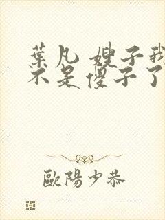叶凡 嫂子我真不是傻子了
