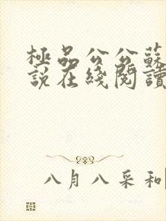 极品公公苏媚小说在线阅读免费
