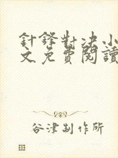 针锋对决小说全文免费阅读完整版
