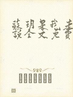 苏玥是我老婆小说全文免费阅读无弹窗